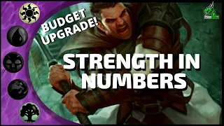 ⚪🟢Strength in Numbers- Tokens Budget Upgrade| Magic MTG Arena Standard Dominaria United