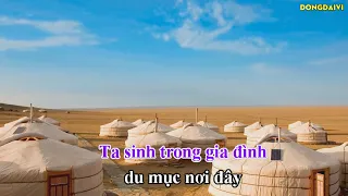 Người Mông Cổ karaoke - Dịch sát nghĩa gốc