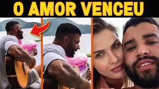 Gusttavo Lima Canta para Andressa Suita em Angra dos Reis