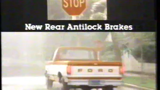 1987 Ford Pickup "America's Truck, built Ford tough" TV Commercial