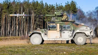 U.S. Army Fire Powerful Anti-Tank BGM-71 (TOW) Missile During Training in Germany