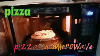 make pizza in Samsung microwave oven|| pizza ghar par kaise bnaye oven me ||paneer pizza in oven ||