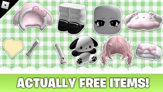GET MANY NEW ROBLOX FREE ITEMS, HAIRS & EMOTE 😱
