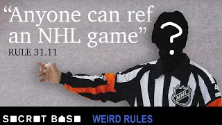 Why two NHL players had to ref their own game | Weird Rules