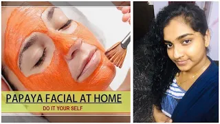 Pappaaya facial 100 % natural # 4 step glowing facial kit