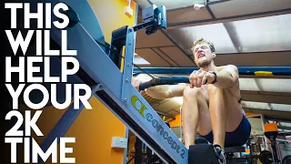 One tip to get your BEST 2k row time