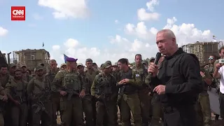 Menhan Israel Kunjungi Pasukan di Perbatasan Gaza