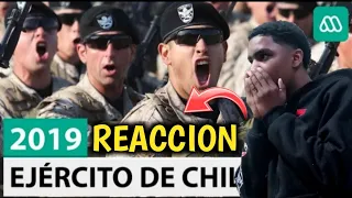 REACCION - Parada Militar 2019 | Desfile Escalón del Ejército de Chile con himnos a viva voz