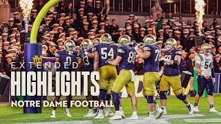 EXTENDED HIGHLIGHTS | Notre Dame Football vs Navy (2023)