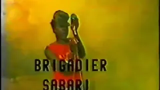 Alpha Blondy - Brigadier Sabari LIVE on Tv 1983