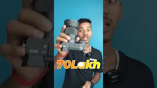 70 Lakh Ka Camera! Sony A6400 Best mirrorless Camera #shortsyoutube