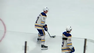 Victor Olofsson during pre-game warm-up at the Sabres @ Senators hockey game