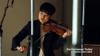 Violinist In Mo Yang on Performance Today