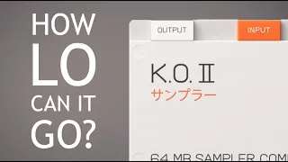 How To Prep Your K.O. II Samples for Lo-Fi Grit