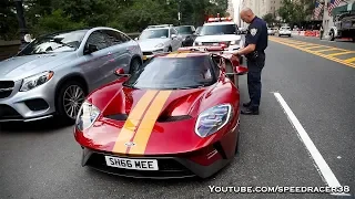 Pulled over in the Ford GT!