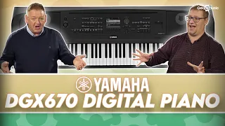 Yamaha DGX670 - Portable Grand Piano! | Gear4music Keys and Orchestral