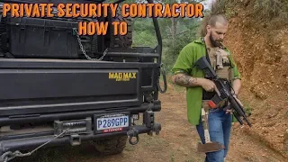 How To: Private Security Contractor, Mr. Tambone CEO Bone Tactical