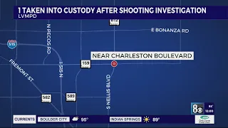 1 taken into custody after east Las Vegas valley shooting investigation