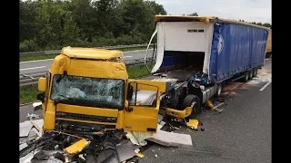 #4 Аварии грузовиков на регистратор 2015 - Best truck crashes , truck accident compilation 2015