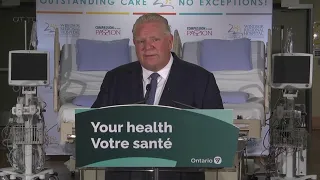 Premier Ford makes an announcement in Windsor | January 19