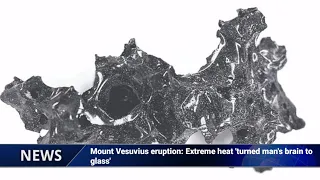 Mount Vesuvius eruption: Extreme heat 'turned man's brain to glass'