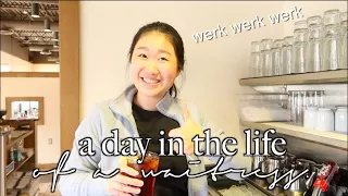 A day in the life of a waitress! COME TO WORK WITH ME