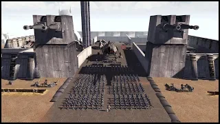 Brutal Republic SUPER-FORTRESS Siege - Men of War: star Wars Mod Battle Simulator