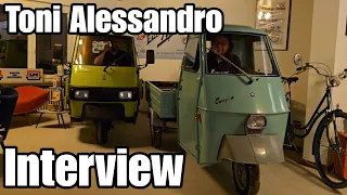 Toni Alessandro von die APE Schrauber im Interview Toni Privat