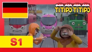 Titipo deutsch S1 F19 Stürme sind unheimlich l Kinderfilm l Titipo Der Kleine Zug