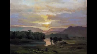 Study after George Inness - Sunset 10x14