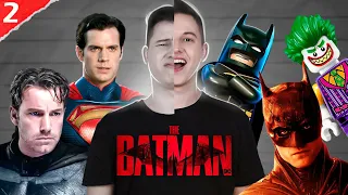 Piores e Melhores FILMES DO BATMAN - Parte 2