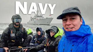A TOTALLY normal day in the NAVY...