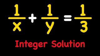 Solving a Diophantine Equation by Factoring | Solve for Integer Solutions  #NumberTheory