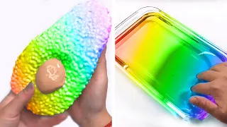 Vídeos de Slime: Satisfying And Relaxing Rainbow Colours #2498