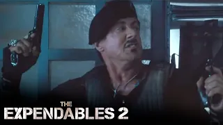 'Ross vs. Vilain Final Fight' Scene | The Expendables 2