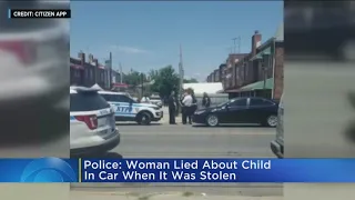 Police: Woman Lied About Child In Car When It Was Stolen