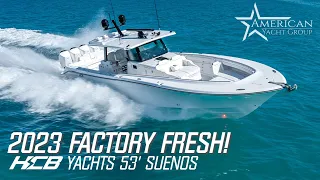 HCB Yachts 53' Suenos Powered by Quad Mercury 600s