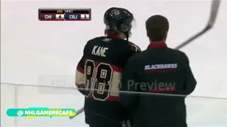 Patrick Kane Career NHL Injuries and Hits. [HD]