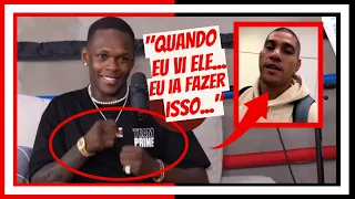 Israel Adesanya deu detalhes do encontro com Alex Pereira no Aeroporto [Dublado]