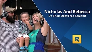 Nicholas And Rebecca's Debt Free Scream! Paid off $135,000 in 30 months making $85,000!!!