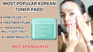 Reviewing The Viral Mediheal Madecassoside Blemish Pads: Are They Worth The Hype? | 7 DAY RESULTS