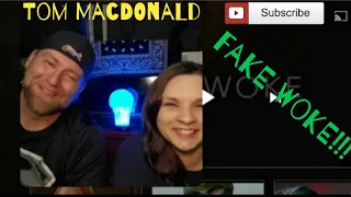 Tom Macdonald-Fake Woke- FIRST TIME REACTION!!! TOM KILLIN IT!! #hangovergang #TomMacdonald