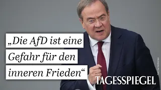 Armin Laschet, CDU-Politiker, kritisiert die AfD-Fraktion scharf