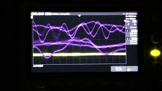 Techno Oldschool 1996 + Oscilloscope from my olld audio cassette 1996