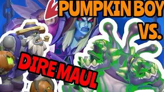 Sylvanas: Pumpkin Boy SOLOS Dire Maul at -4. Warcraft Rumble