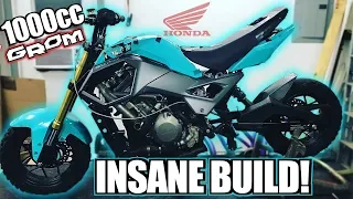Honda Grom With A CBR1000 Engine! - How Is This Possible?