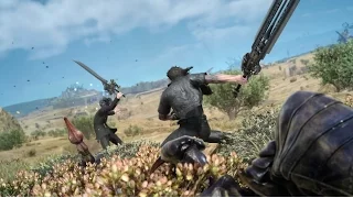 Final Fantasy XV Free Roam Gameplay #1  PS4 - Japanese audio