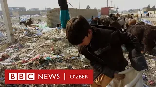 Оиласини боқаётган афғон болалари - Уруш ва Тинчлик BBC News O'zbek