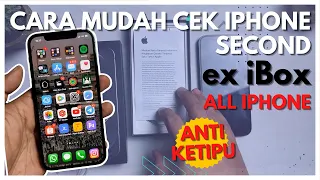 CARA CEK IPHONE BEKAS EX GARANSI IBOX