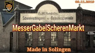 Der MesserGabelScherenMarkt 2019 - in der Gesenkschmiede Hendrichs - Made in Solingen